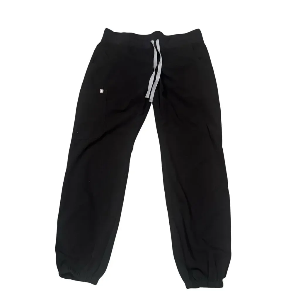 Figs Women's Kade Black Cargo Scrub Jogger Pants™ Size S - Picture 6 of 11